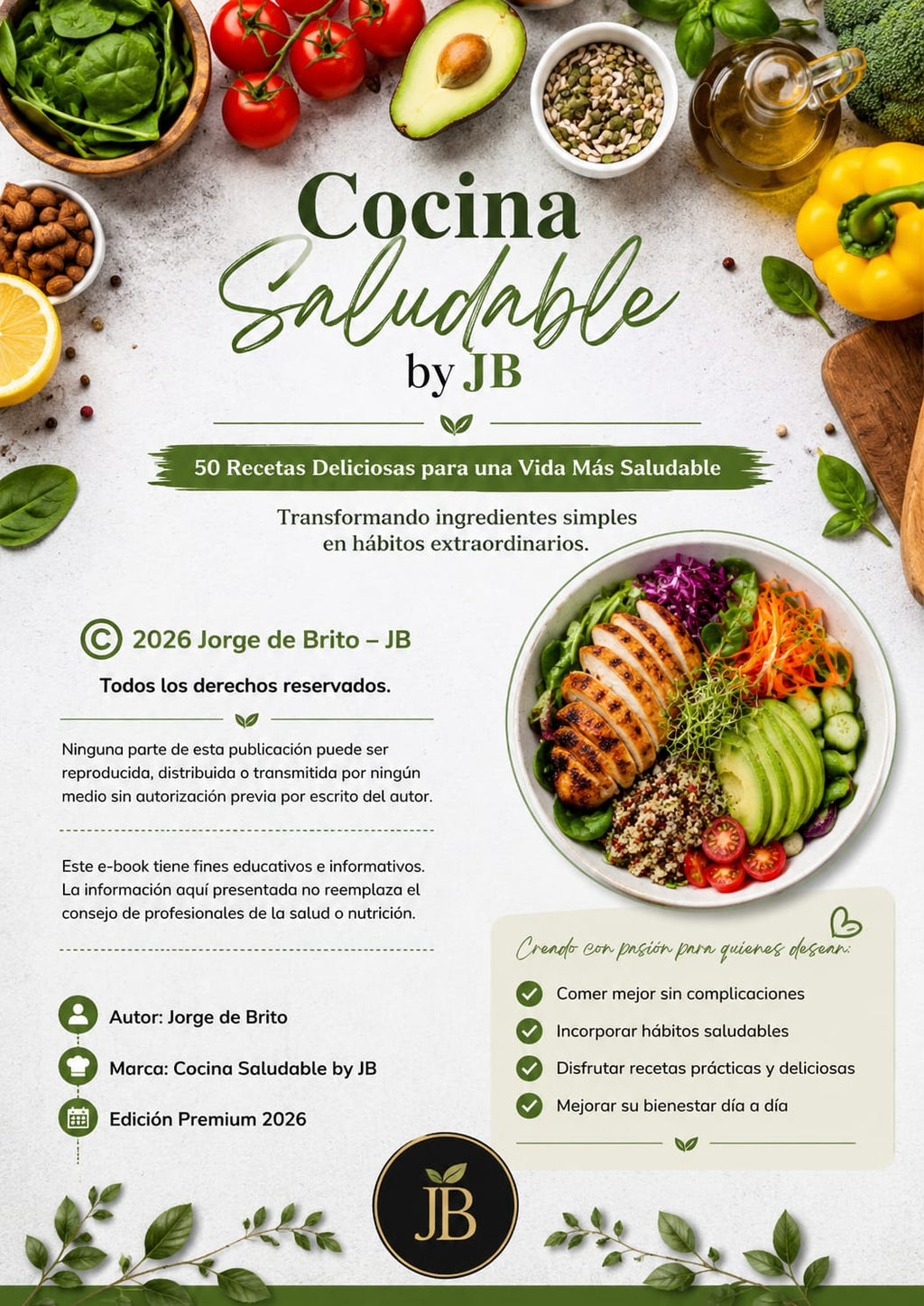E-BOOK COCINA SALUDABLE BY JB