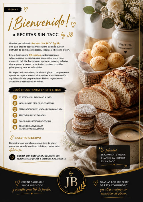 E-BOOK RECETAS SIN TACC BY JB