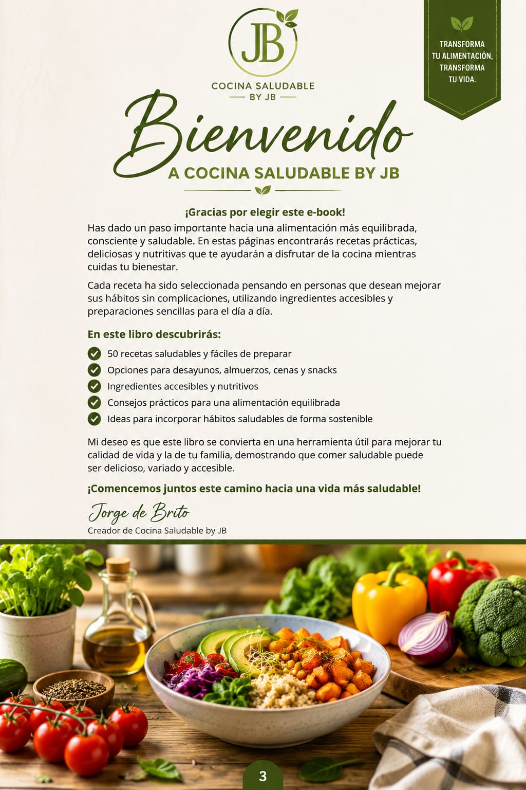 E-BOOK COCINA SALUDABLE BY JB