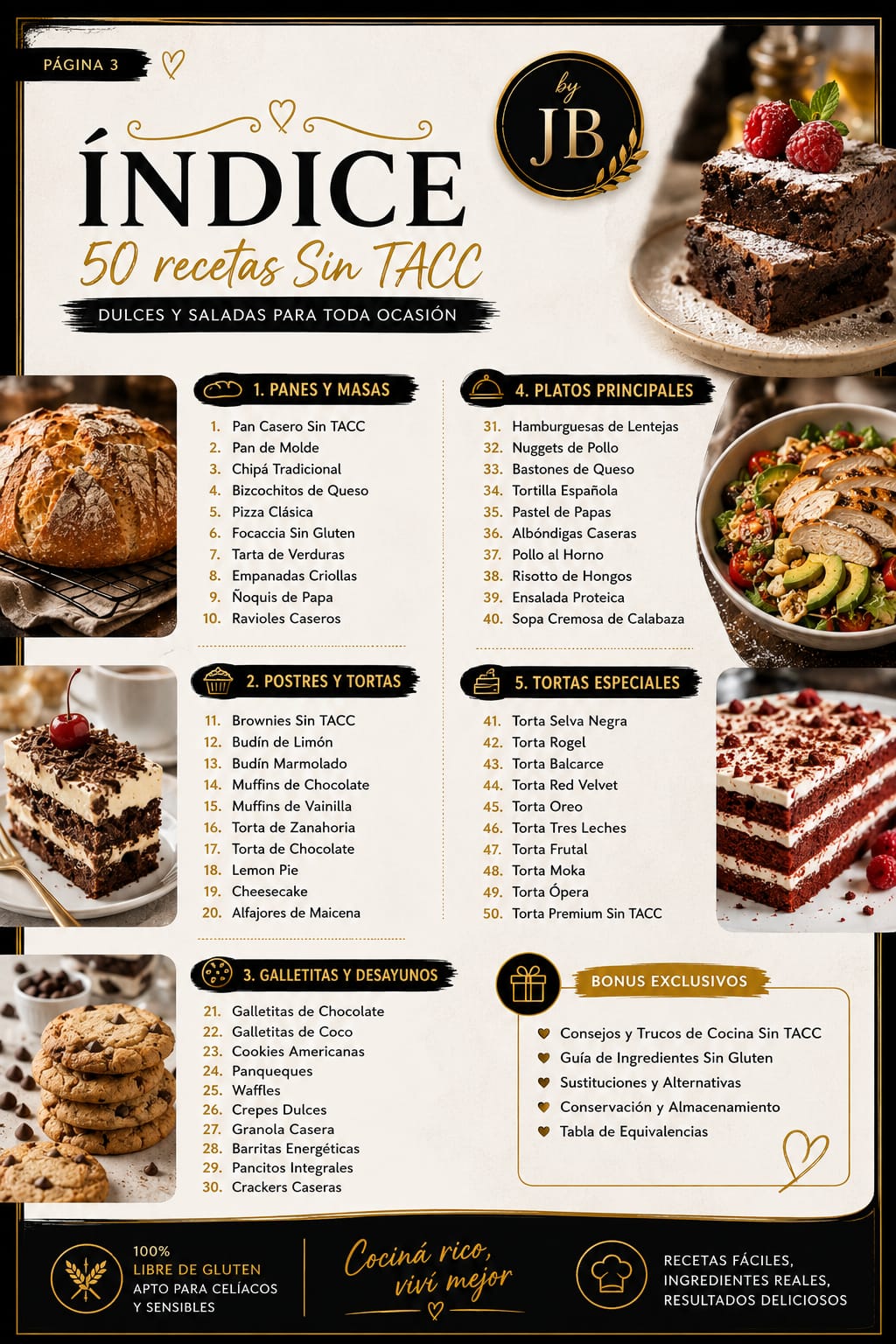 E-BOOK RECETAS SIN TACC BY JB
