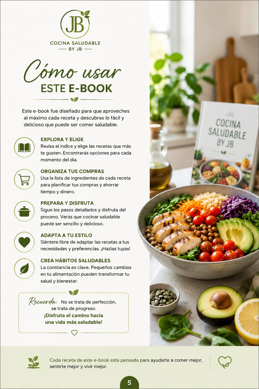 E-BOOK COCINA SALUDABLE BY JB