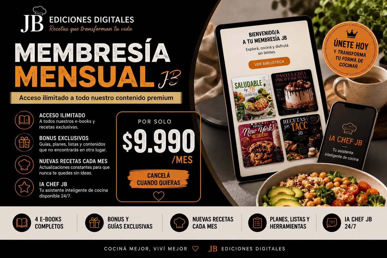 Membresía Mensual JB